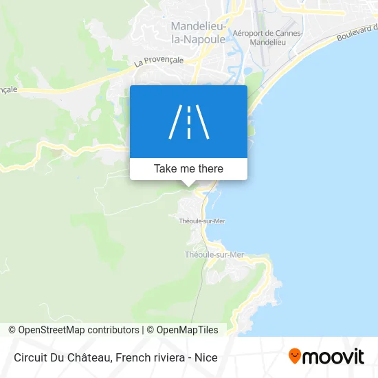 Circuit Du Château map