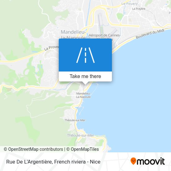 Rue De L'Argentière map