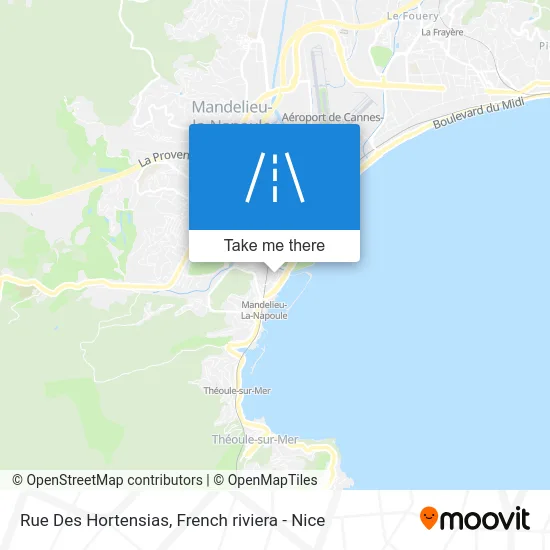 Rue Des Hortensias map