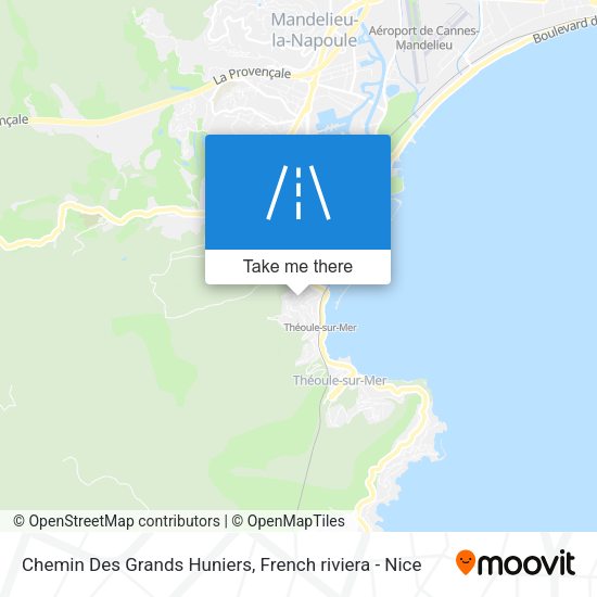 Chemin Des Grands Huniers map