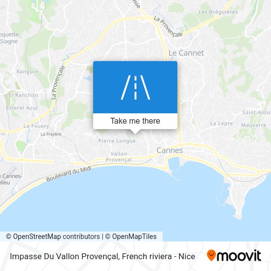 Impasse Du Vallon Provençal map