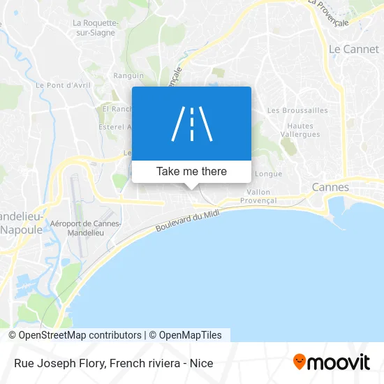 Mapa Rue Joseph Flory