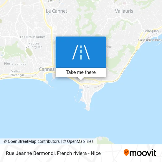 Rue Jeanne Bermondi map