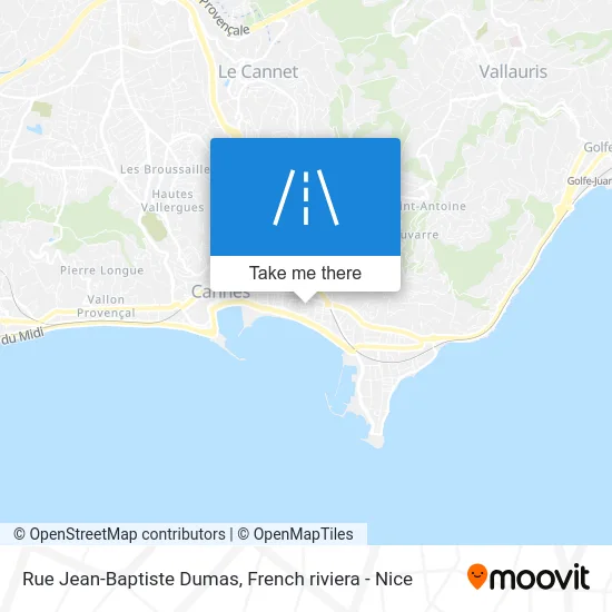 Rue Jean-Baptiste Dumas map