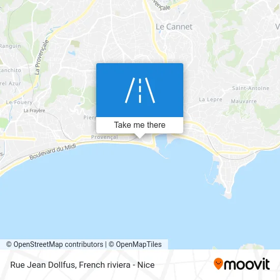 Rue Jean Dollfus map