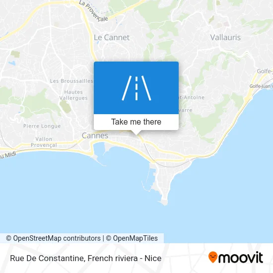 Rue De Constantine map