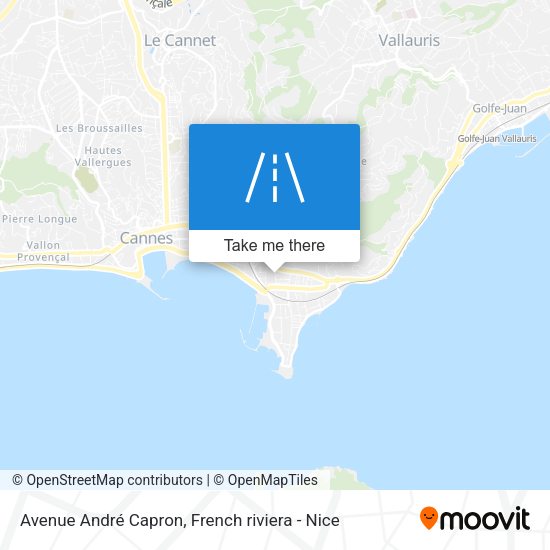 Avenue André Capron map