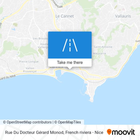 Rue Du Docteur Gérard Monod map