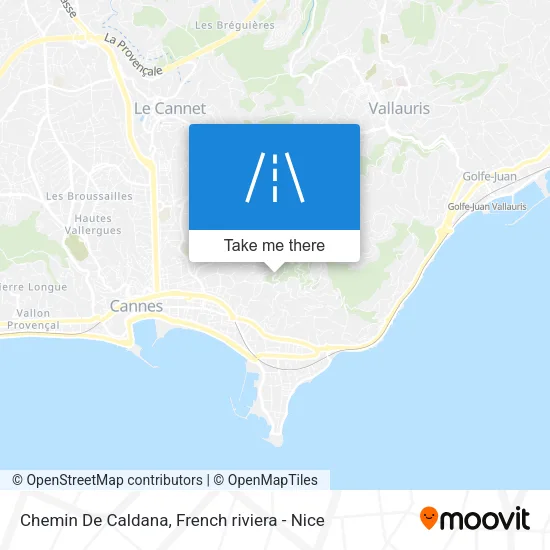 Chemin De Caldana map
