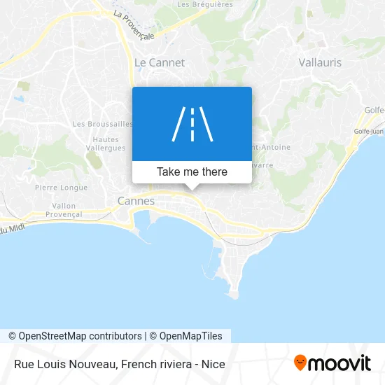 Rue Louis Nouveau map