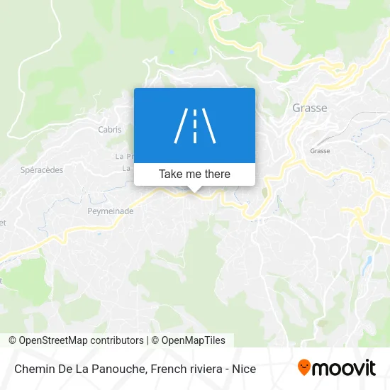 Chemin De La Panouche map