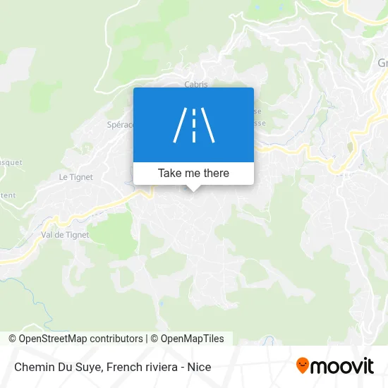 Chemin Du Suye map