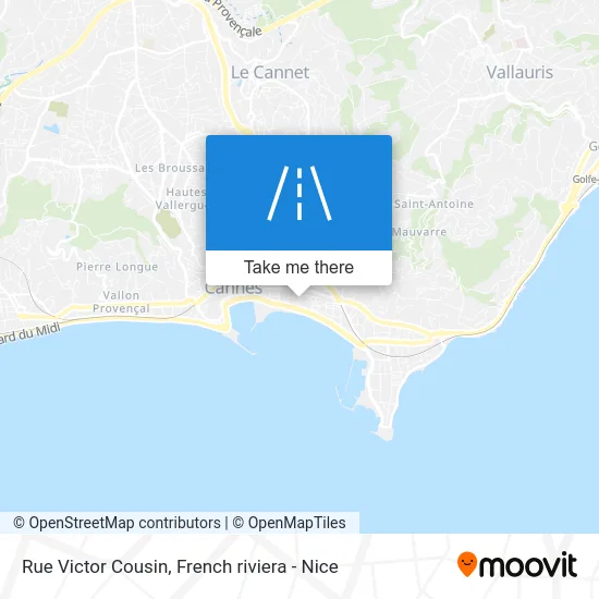 Rue Victor Cousin map