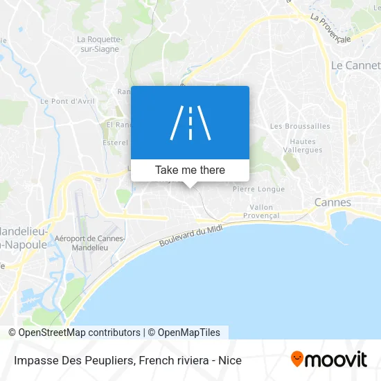 Impasse Des Peupliers map