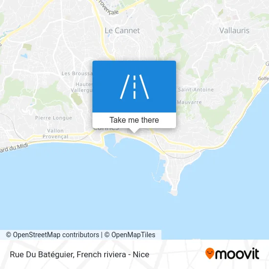 Rue Du Batéguier map