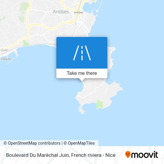 Boulevard Du Maréchal Juin map