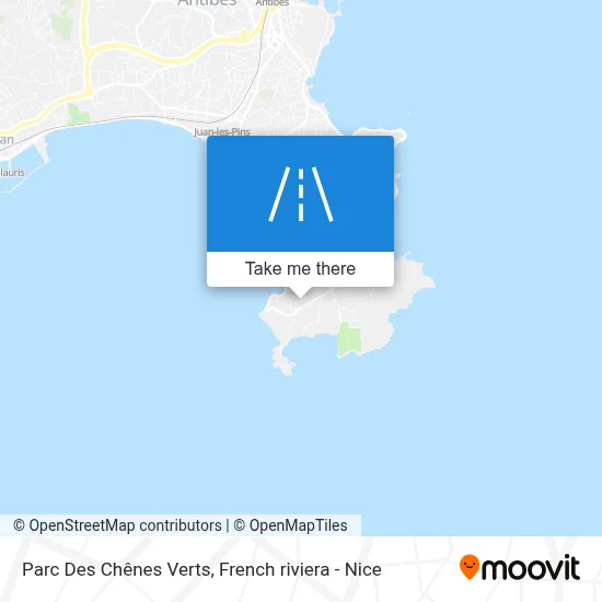 Parc Des Chênes Verts map