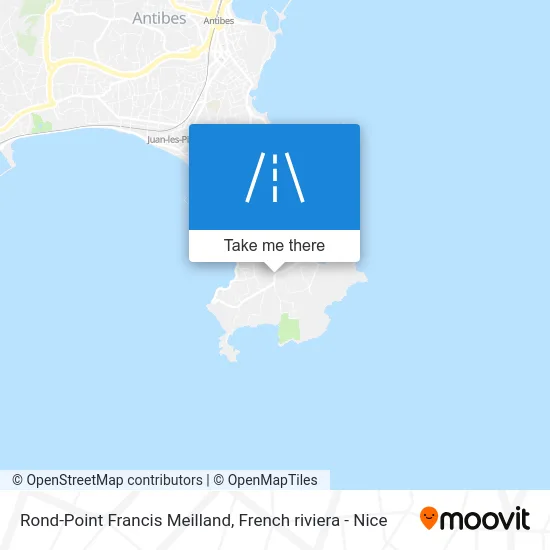 Rond-Point Francis Meilland map