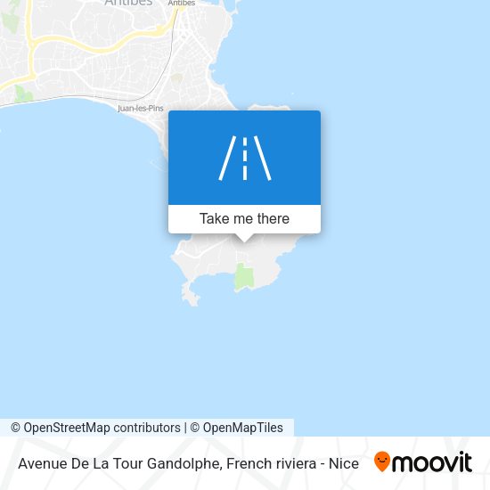 Avenue De La Tour Gandolphe map
