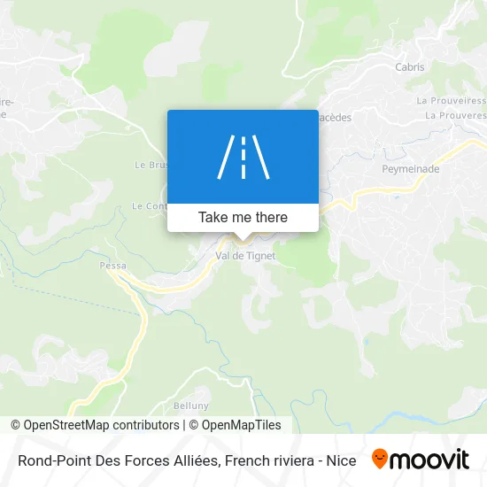 Rond-Point Des Forces Alliées map