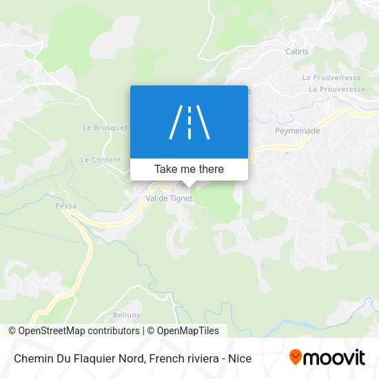 Chemin Du Flaquier Nord map