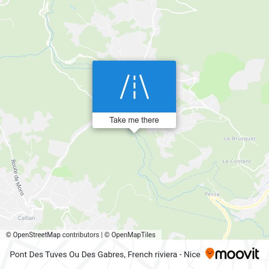 Pont Des Tuves Ou Des Gabres map