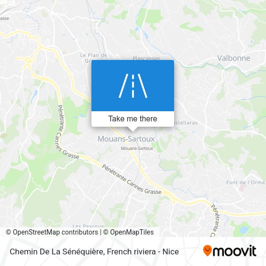Chemin De La Sénéquière map