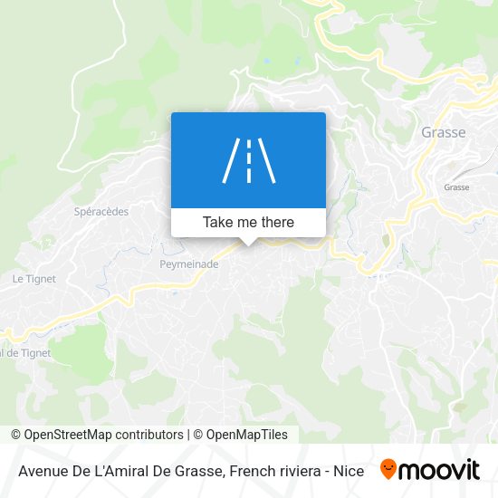 Avenue De L'Amiral De Grasse map