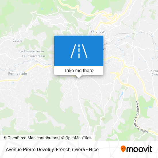 Avenue Pierre Dévoluy map