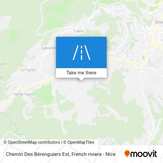 Chemin Des Bérenguiers Est map