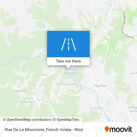 Rue De La Mouronne map