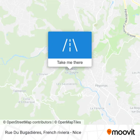 Rue Du Bugadières map