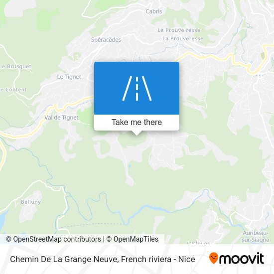 Chemin De La Grange Neuve map