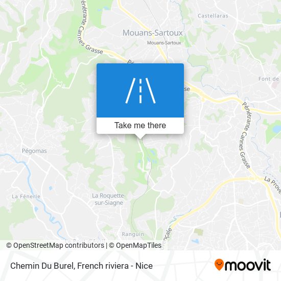 Chemin Du Burel map