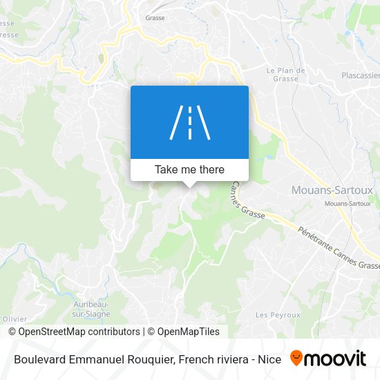 Boulevard Emmanuel Rouquier map