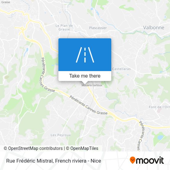 Rue Frédéric Mistral map