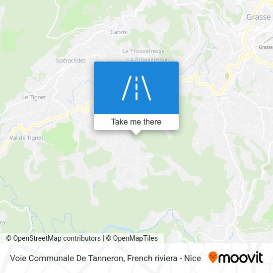 Voie Communale De Tanneron map