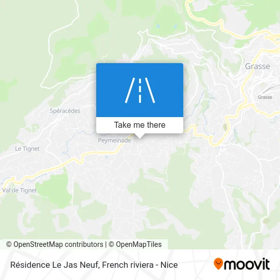 Résidence Le Jas Neuf map