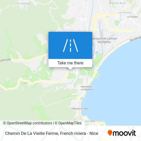Chemin De La Vieille Ferme map