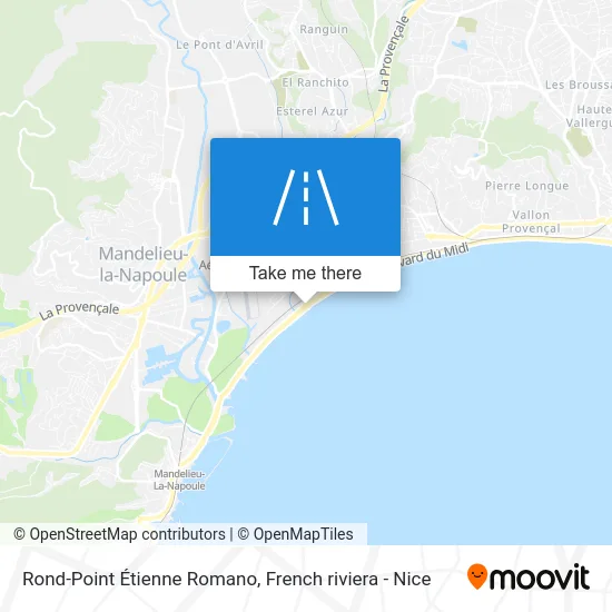 Rond-Point Étienne Romano map