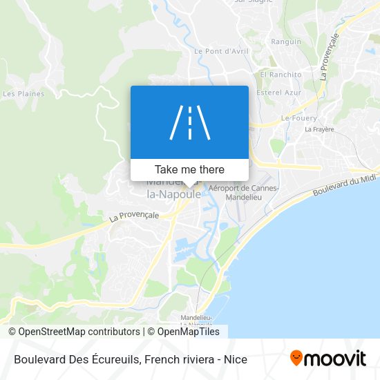Boulevard Des Écureuils map