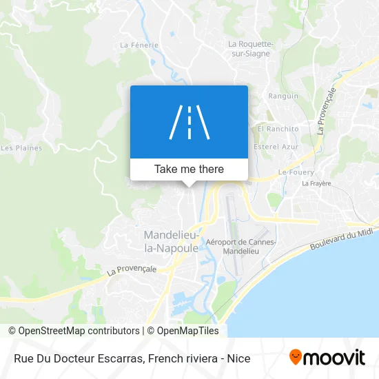 Rue Du Docteur Escarras map