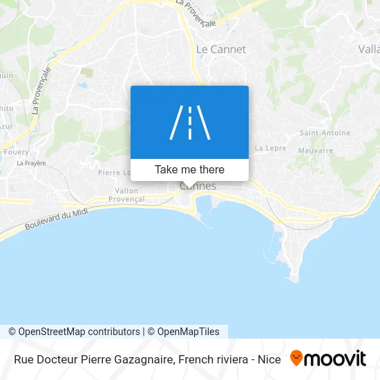 Rue Docteur Pierre Gazagnaire map