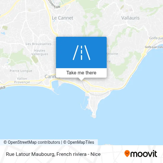 Rue Latour Maubourg map