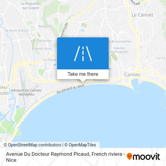 Avenue Du Docteur Raymond Picaud map