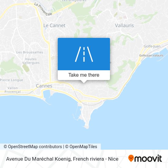 Avenue Du Maréchal Koenig map