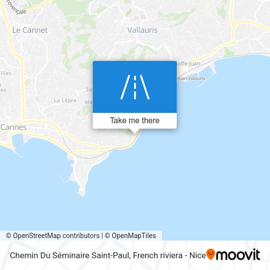 Chemin Du Séminaire Saint-Paul map
