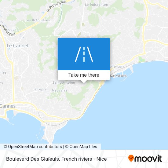 Boulevard Des Glaïeuls map
