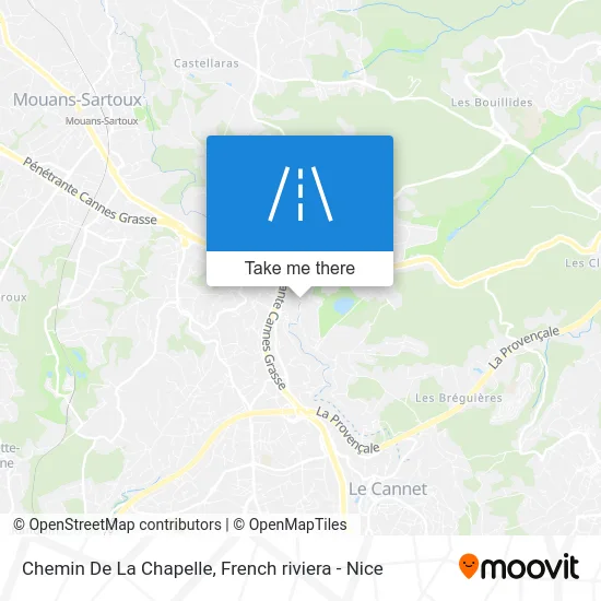 Chemin De La Chapelle map