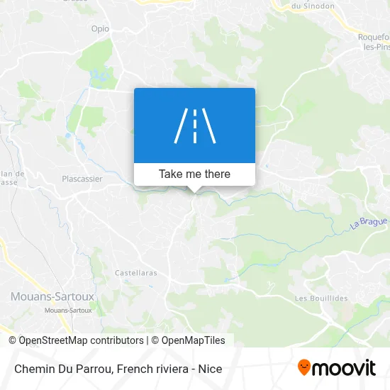 Chemin Du Parrou map